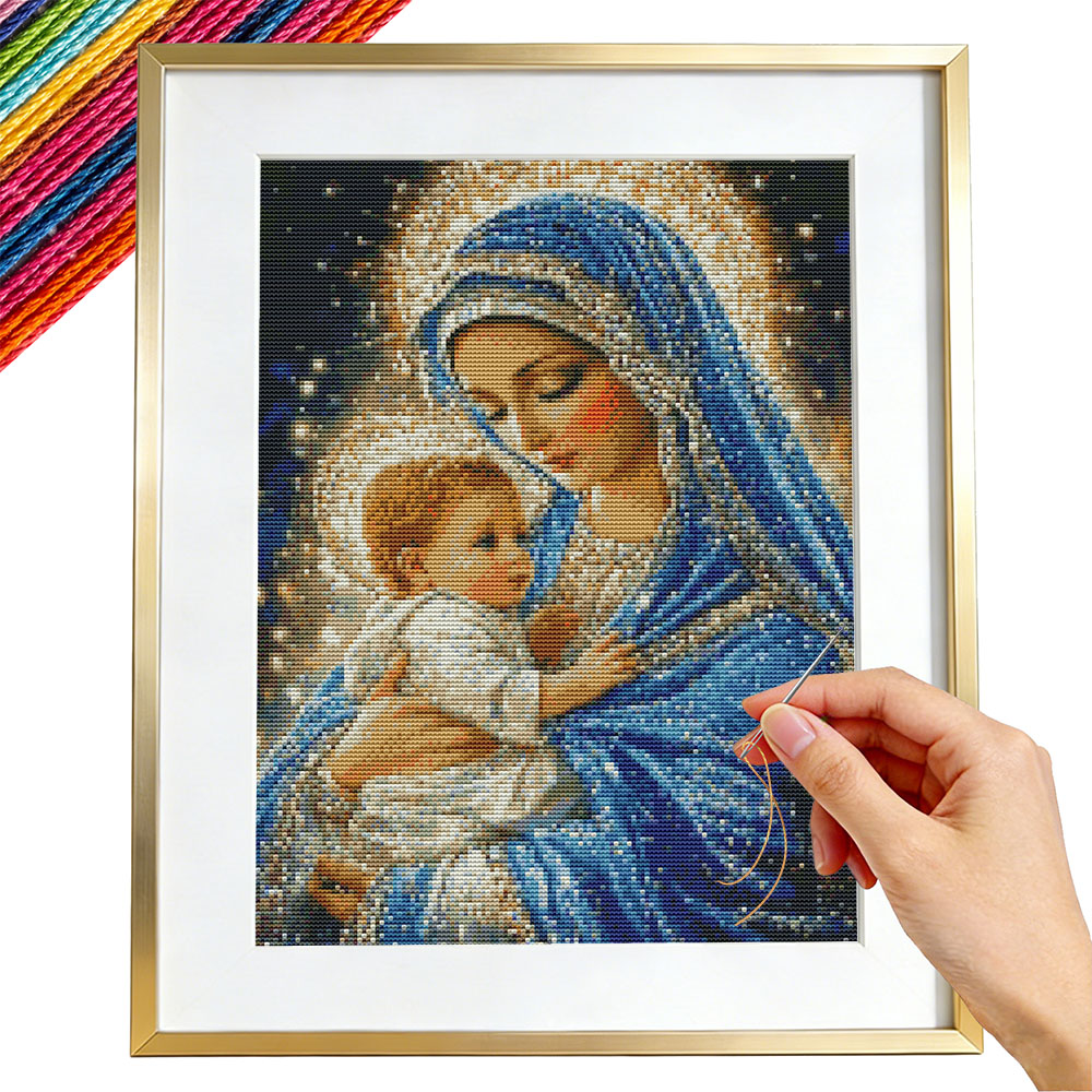 Embroidery Guide Paper - مجموعة أدوات التطريز بالخيوط المتقاطعة لصورة