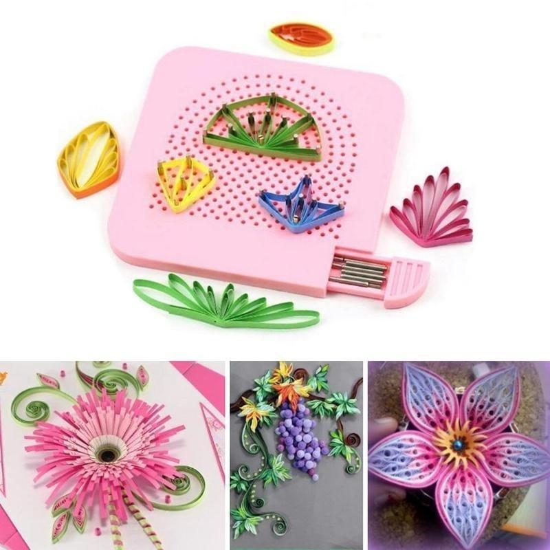 Embroidery Guide Paper - أداة جديدة مبتكرة لطي الورق يدويًا،