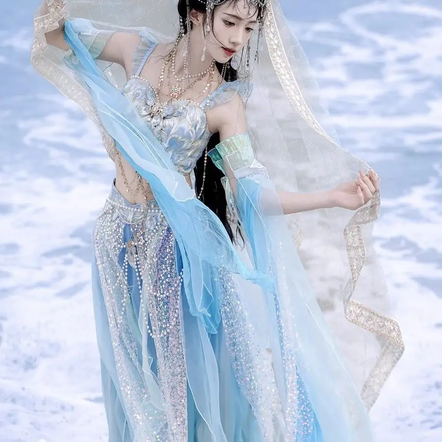 Embroidery Style - فستان هانفو أنيق جديد بتصميم معدّل