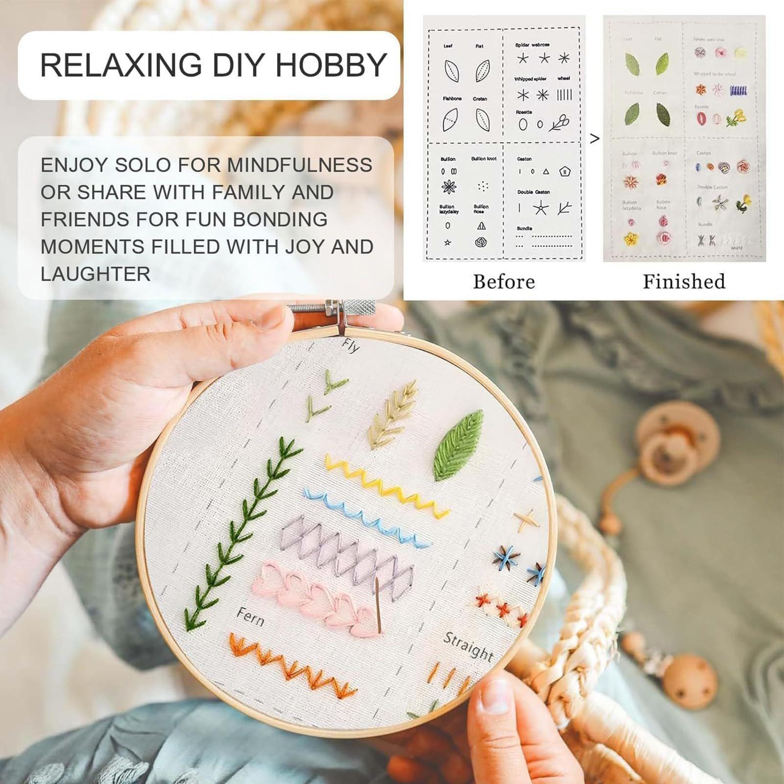كتاب غرزة التطريز للمبتدئين DI - مراجعة Embroidery Guide Paper وسعره
