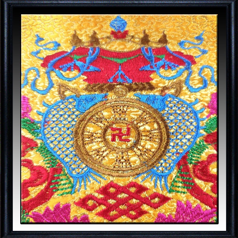 غطاء سوترا من قماش الساتان الم - مراجعة Embroidery Cloth وسعره