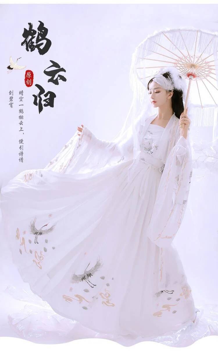 الصينية القديمة Hanfu المرأة ا - مراجعة Embroidery Skirt وسعره