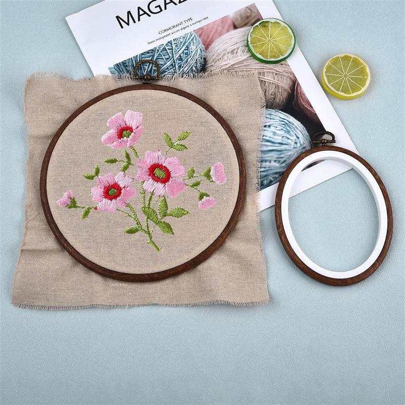 مجموعة أدوات خياطة: إطارات تطر - مراجعة Embroidery Hoop Stand وسعره