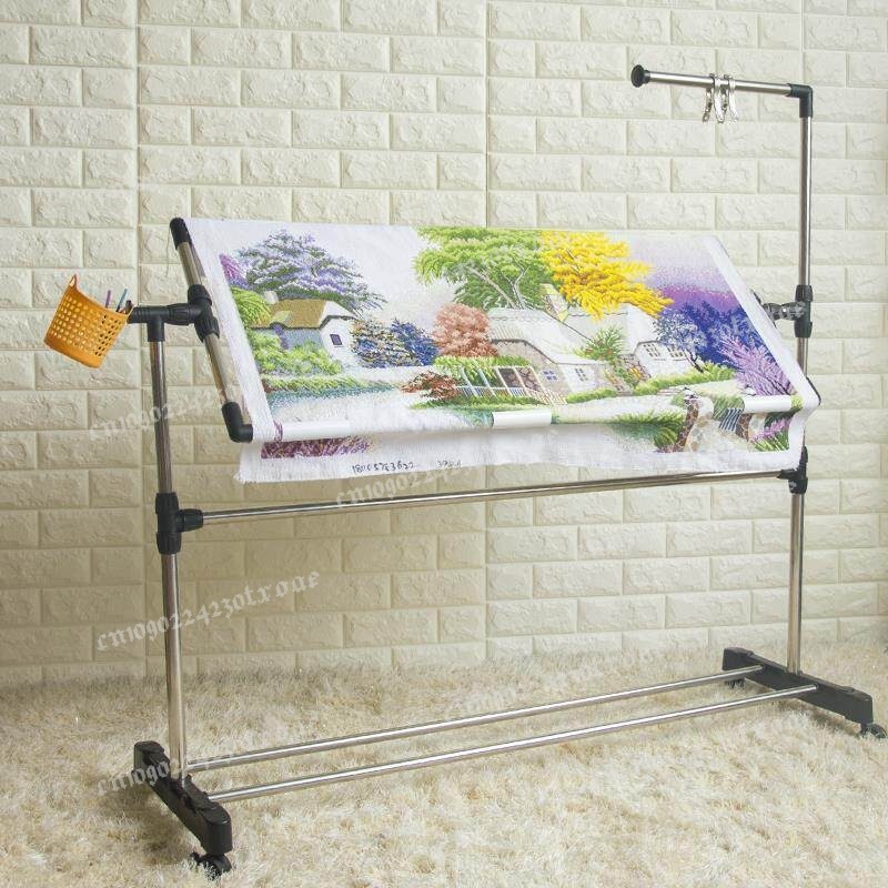 حامل إطار تطريز قابل للتعديل ك - مراجعة Embroidery Hoop Stand وسعره