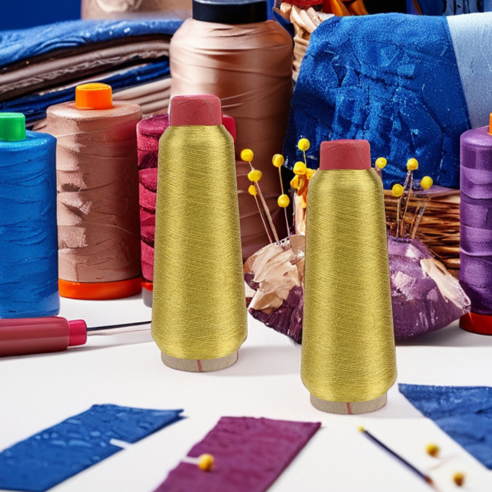 لفتان من خيوط الخياطة المعدنية - مراجعة Embroidery And Quilting وسعره