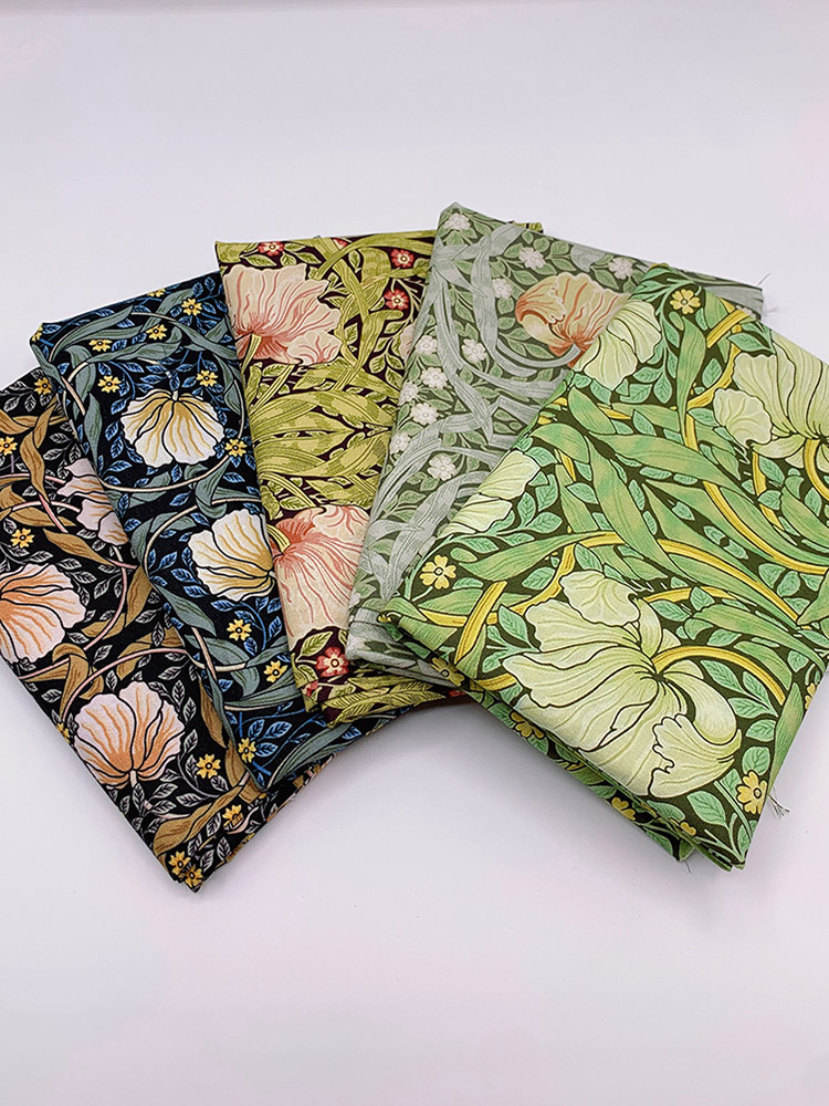 قماش قطني ويليام موريس ماجبي،  - مراجعة Embroidery Pashmina وسعره