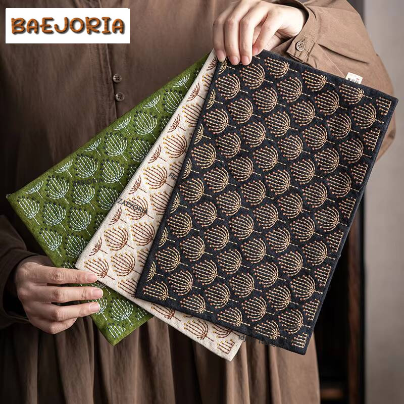 مفارش طاولة شاي مطرزة على الطر - مراجعة Embroidery Cloth وسعره