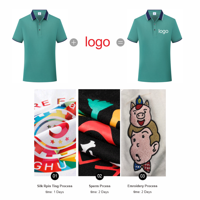 قميص بولو عالي الجودة بتصميم م - مراجعة Embroidery Logo وسعره