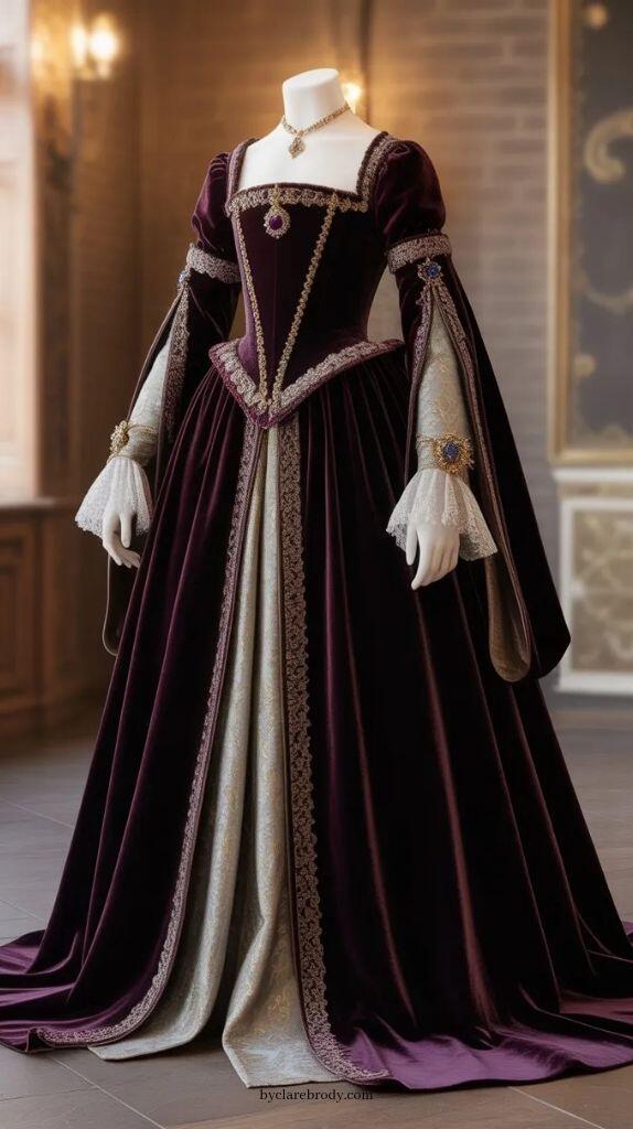 خمر دوقة الأرجواني الحفلة حفلة - مراجعة Embroidery Dress وسعره