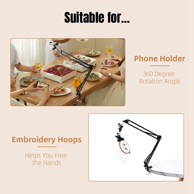 حامل طوق التطريز عبر الابره: ح - مراجعة Embroidery Hoop Stand وسعره