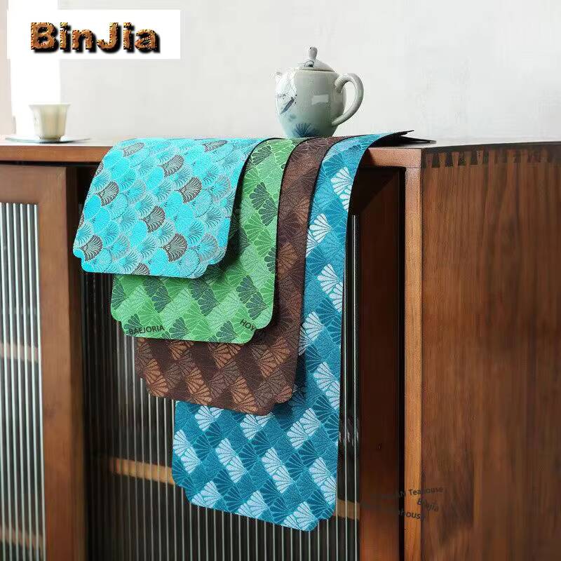 مفارش طاولة شاي من قماش البروك - مراجعة Embroidery Cloth وسعره