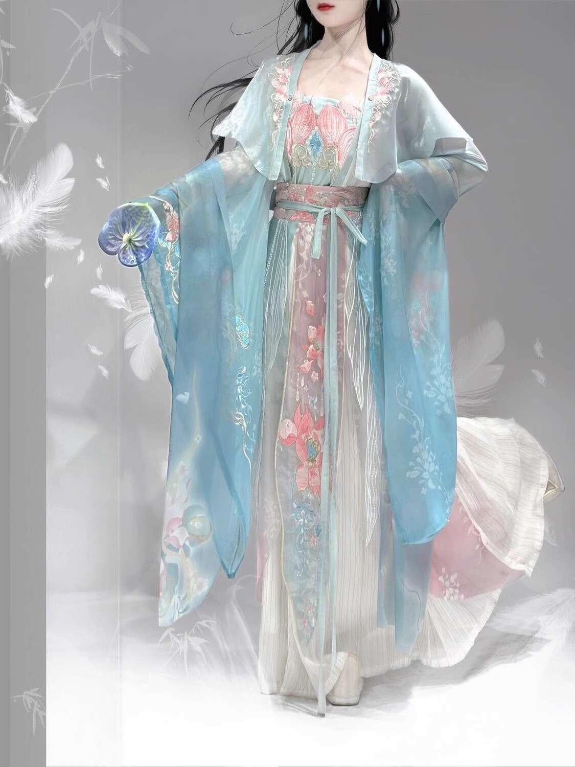 جديد Hanfu Wei Jinfeng الصناعة - مراجعة Embroidery Skirt وسعره
