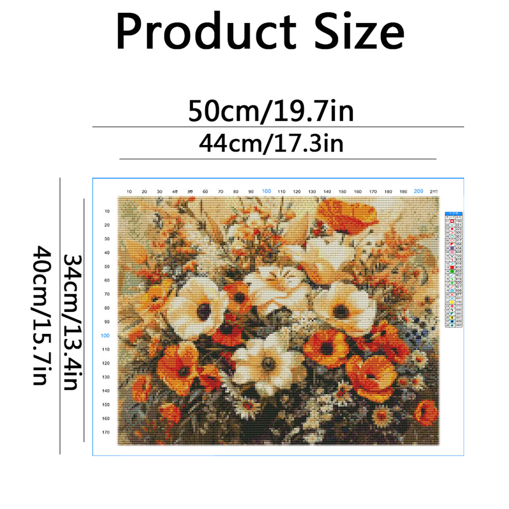 مجموعات التطريز المتقاطع 11CT، - مراجعة Embroidery Guide Paper وسعره